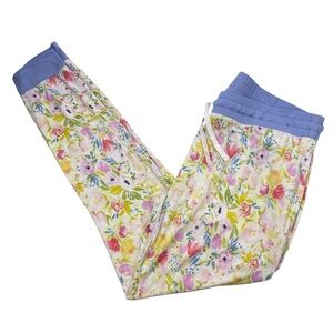 Little Sleepies Bamboo Jogger pants in Bella Bloom, M